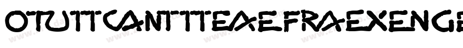 OutoftheFridgeITC TT字体转换